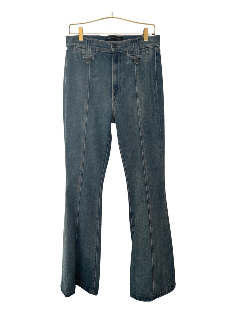 Veronica Beard Beverly High Rise Skinny Flare Jeans
